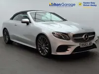 Used Mercedes E300 AMG Line Premium 245 HP (180 kW) 2019 Silver Cabriolet