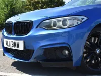 Used BMW 220 M Sport 190 HP (139 kW) 2017 Blue Cabriolet
