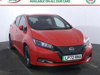 Used Nissan Leaf N-Connecta 160 kW (218 HP) 2022 Red Hatchback