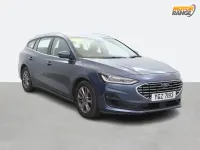 Used Ford Focus Titanium 125 HP (91 kW) 2023 Blue Estate
