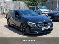 Used Mercedes A200 AMG Line Premium 2017 Black Hatchback