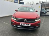 Used VW Tiguan Active 130 HP (95 kW) 2021 Red SUV