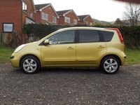 Used Nissan Note 2007 Yellow Hatchback