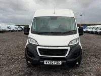 Used Peugeot Boxer S 140 HP (102 kW) 2020 White Van