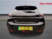 Used Peugeot e-208 Allure Premium 100 kW (136 HP) 2022 Black Hatchback