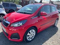 Used Peugeot 108 Active Top 68 HP (50 kW) 2015 Red Hatchback