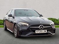 Used Mercedes C200 AMG line 2025 Black Estate