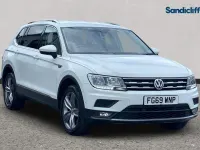 Usado VW Tiguan Allspace Match 150 HP (110 kW) 2021 Branco SUV