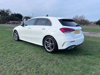 Used Mercedes A150 AMG line 150 HP (110 kW) 2019 White Hatchback