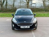 Used Ford Fiesta Zetec 2018 Black Hatchback