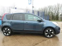 Used Nissan Note N-TEC 88 HP (64 kW) 2012 Blue Hatchback
