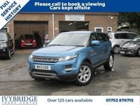 Used Land Rover Range Rover evoque Pure 190 HP (139 kW) 2013 Blue SUV