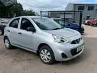 Used Nissan Micra Visia 80 HP (58 kW) 2014 Silver Hatchback