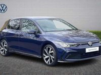 Second-hand VW Golf VIII R-line 150 CP (110 kW) 2022 Albastru Hatchback