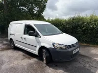 Used VW Caddy Maxi Startline 102 HP (75 kW) 2013 White MPV