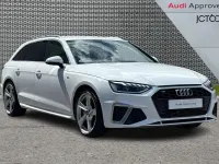 Used Audi A4 S-Line 200 HP (147 kW) 2024 White Estate