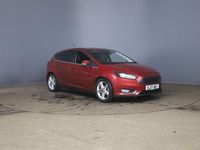 Used Ford Focus Titanium 100 HP (73 kW) 2017 Red Hatchback