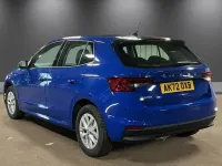 Used Skoda Fabia Comfort 110 HP (80 kW) 2022 Blue Hatchback