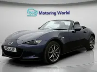 Used Mazda MX5 Exclusive-Line 132 HP (97 kW) 2024 Blue Cabriolet