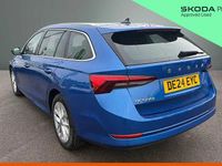 Used Skoda Octavia SE L 147 HP (108 kW) 2024 Race blue metallic Estate