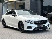 Used Mercedes E220 AMG Line Premium 194 HP (142 kW) 2018 White Coupe
