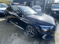 Used Audi A3 S-Line 2022 Black Sedan