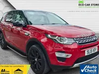 Used Land Rover Discovery Sport HSE Luxury 190 HP (139 kW) 2015 Red SUV