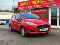Used Ford Fiesta Zetec 2014 Red Hatchback