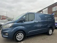 Used Ford Transit Custom Limited 130 HP (95 kW) 2021 Blue Van