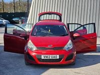 Used Kia Rio Air 2012 Red Hatchback