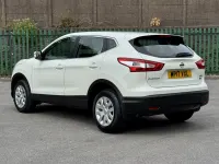 Used Nissan Qashqai Visia 2017 White SUV