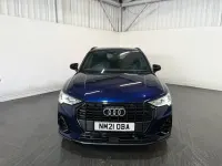Used Audi Q3 Black Edition 150 HP (110 kW) 2021 Blue SUV