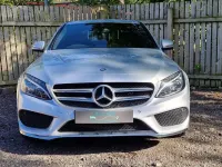 Used Mercedes C250 AMG line 204 HP (150 kW) 2016 Silver Sedan