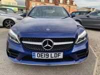Used Mercedes C200 AMG Line Premium 2019 Blue Coupe
