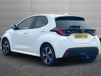Used Toyota Yaris Hybrid Design 116 HP (85 kW) 2025 White Hatchback