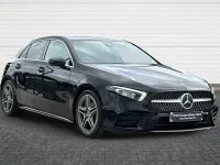 Used Mercedes A200 AMG line 163 HP (119 kW) 2020 Black Hatchback