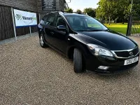 Used Kia Ceed Sportswagon 2012 Black Estate