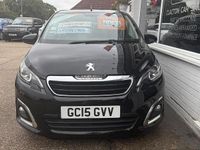 Used Peugeot 108 Allure 82 HP (60 kW) 2015 Black Hatchback