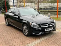 Used Mercedes C350e 2018 Black Sedan