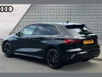 Used Audi A3 e-tron Black Edition 200 HP (147 kW) 2025 Black Hatchback
