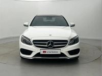 Used Mercedes C250 AMG Line Premium Plus 200 HP (147 kW) 2016 White Sedan