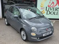 Used Fiat 500 Lounge 69 HP (50 kW) 2018 Grey Hatchback