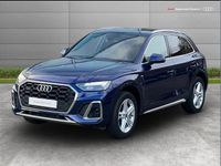 Used Audi Q5 S-Line 295 HP (216 kW) 2023 Blue SUV