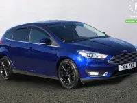 Begagnad Ford Focus Titanium X 182 HK (133 kW) 2016 Blå Halvkombi