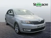 Used Skoda Rapid SE 110 HP (80 kW) 2016 Silver Hatchback