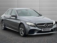 Used Mercedes C200 AMG line 184 HP (135 kW) 2019 Grey Sedan