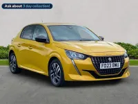 Used Peugeot 208 Allure+ 100 HP (73 kW) 2023 Yellow Hatchback