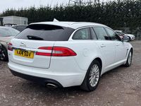 Used Jaguar XF 2014 White Estate