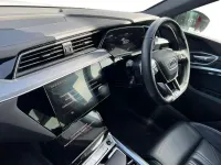 Used Audi e-tron Black Edition 300 kW (408 HP) 2022 Glacier white SUV