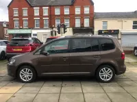 Used VW Touran SE 105 HP (77 kW) 2012 Brown MPV